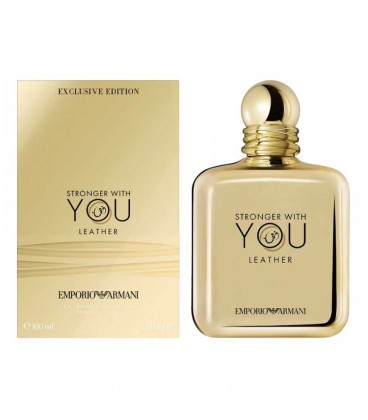 Emporio Armani Armani Stronger With You Leather Edp 100 ml Erkek Parfum